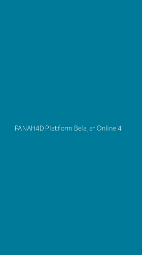 Tampilan Antarmuka Aplikasi Panah4d Platform Belajar Online - 4