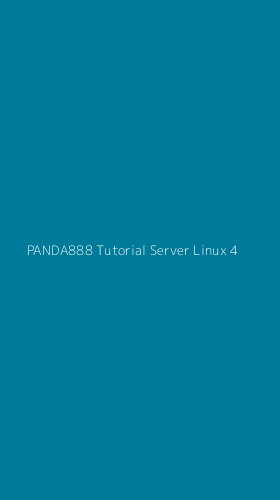Tampilan Antarmuka Aplikasi Panda888 Tutorial Server Linux - 4