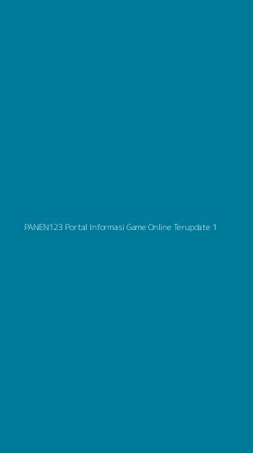 Tampilan Antarmuka Aplikasi Panen123 Portal Informasi Game Online Terupdate - 1