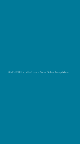 Tampilan Antarmuka Aplikasi Panen388 Portal Informasi Game Online Terupdate - 4