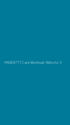 Tampilan Antarmuka Aplikasi Panen777 Cara Membuat Website - 3