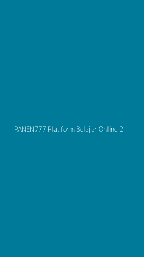 Tampilan Antarmuka Aplikasi Panen777 Platform Belajar Online - 2