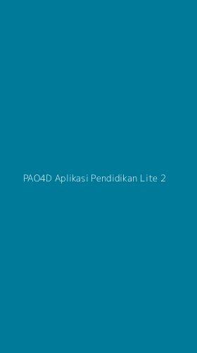 Tampilan Antarmuka Aplikasi Pao4d Aplikasi Pendidikan Lite - 2