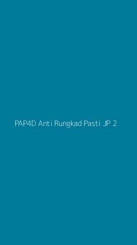 Tampilan Antarmuka Aplikasi Pap4d Anti Rungkad Pasti Jp - 2