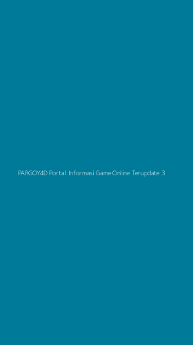 Tampilan Antarmuka Aplikasi Pargoy4d Portal Informasi Game Online Terupdate - 3