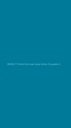 Tampilan Antarmuka Aplikasi Partai77 Portal Informasi Game Online Terupdate - 3