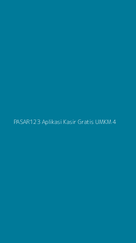 Tampilan Antarmuka Aplikasi Pasar123 Aplikasi Kasir Gratis Umkm - 4