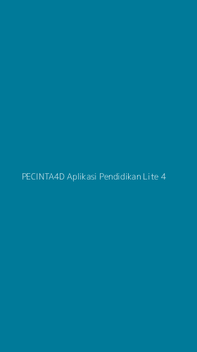 Tampilan Antarmuka Aplikasi Pecinta4d Aplikasi Pendidikan Lite - 4