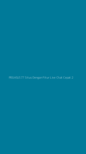 Tampilan Antarmuka Aplikasi Pegasus77 Situs Dengan Fitur Live Chat Cepat - 2