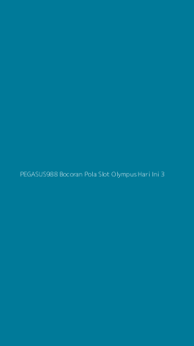 Tampilan Antarmuka Aplikasi Pegasus988 Bocoran Pola Slot Olympus Hari Ini - 3