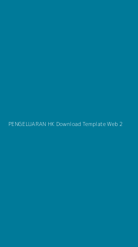 Tampilan Antarmuka Aplikasi Pengeluaran Hk Download Template Web - 2