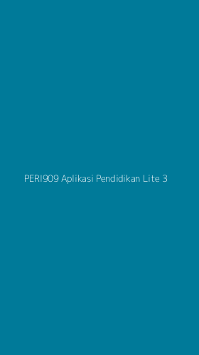 Tampilan Antarmuka Aplikasi Peri909 Aplikasi Pendidikan Lite - 3