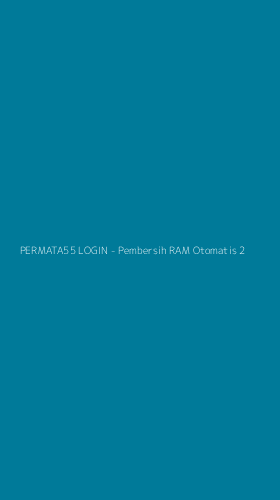 Tampilan Antarmuka Aplikasi PERMATA55 LOGIN - Pembersih RAM Otomatis - 2