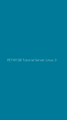 Tampilan Antarmuka Aplikasi Petir138 Tutorial Server Linux - 3