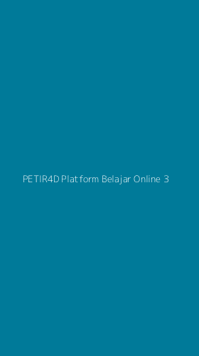 Tampilan Antarmuka Aplikasi Petir4d Platform Belajar Online - 3