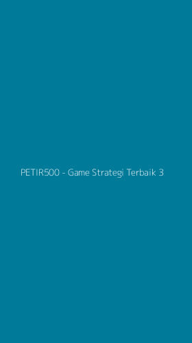 Tampilan Antarmuka Aplikasi PETIR500 - Game Strategi Terbaik - 3