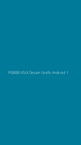 Tampilan Antarmuka Aplikasi Pg888 Asia Desain Grafis Android - 1