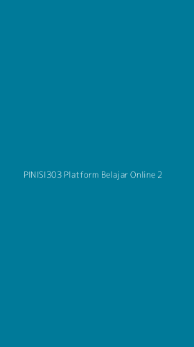 Tampilan Antarmuka Aplikasi Pinisi303 Platform Belajar Online - 2