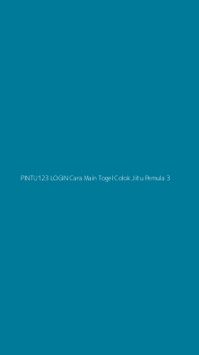 Tampilan Antarmuka Aplikasi Pintu123 Login Cara Main Togel Colok Jitu Pemula - 3