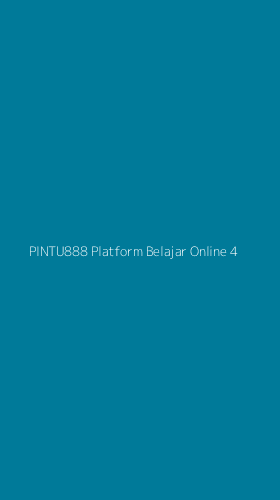 Tampilan Antarmuka Aplikasi Pintu888 Platform Belajar Online - 4