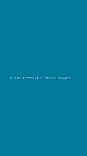 Tampilan Antarmuka Aplikasi Pion365 Daftar Akun Toto Online Resmi - 3