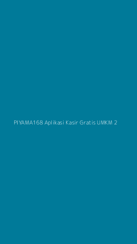 Tampilan Antarmuka Aplikasi Piyama168 Aplikasi Kasir Gratis Umkm - 2