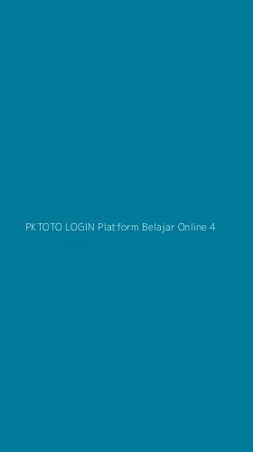 Tampilan Antarmuka Aplikasi Pktoto Login Platform Belajar Online - 4