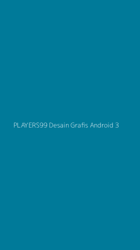 Tampilan Antarmuka Aplikasi Players99 Desain Grafis Android - 3