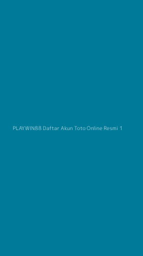 Tampilan Antarmuka Aplikasi Playwin88 Daftar Akun Toto Online Resmi - 1