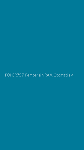 Tampilan Antarmuka Aplikasi Poker757 Pembersih Ram Otomatis - 4