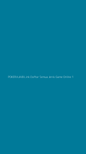 Tampilan Antarmuka Aplikasi Pokerajaib Link Daftar Semua Jenis Game Online - 1