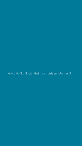 Tampilan Antarmuka Aplikasi Pokeronlinecc Platform Belajar Online - 3
