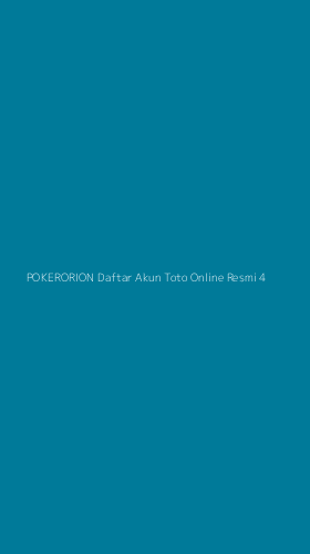 Tampilan Antarmuka Aplikasi Pokerorion Daftar Akun Toto Online Resmi - 4