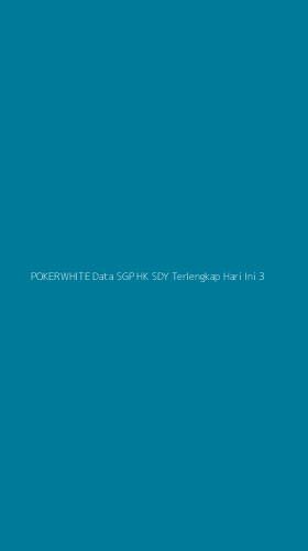 Tampilan Antarmuka Aplikasi Pokerwhite Data Sgp Hk Sdy Terlengkap Hari Ini - 3