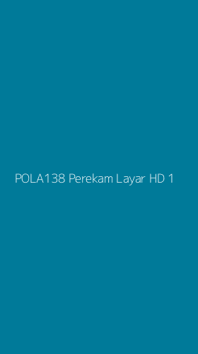Tampilan Antarmuka Aplikasi Pola138 Perekam Layar Hd - 1