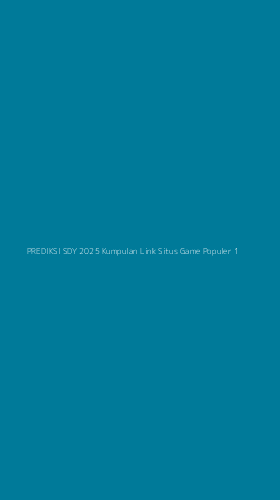 Tampilan Antarmuka Aplikasi Prediksi Sdy 2025 Kumpulan Link Situs Game Populer - 1