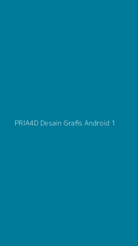 Tampilan Antarmuka Aplikasi Pria4d Desain Grafis Android - 1