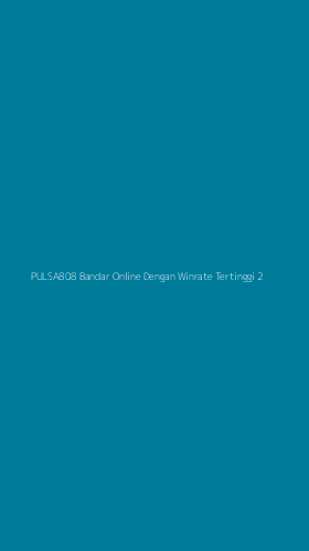 Tampilan Antarmuka Aplikasi Pulsa808 Bandar Online Dengan Winrate Tertinggi - 2