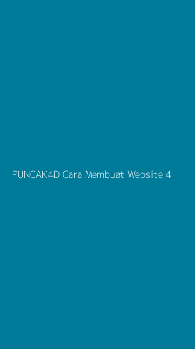 Tampilan Antarmuka Aplikasi Puncak4d Cara Membuat Website - 4