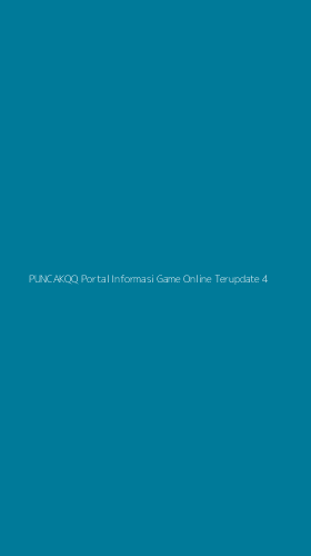 Tampilan Antarmuka Aplikasi Puncakqq Portal Informasi Game Online Terupdate - 4