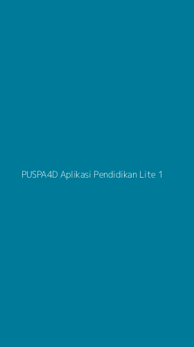 Tampilan Antarmuka Aplikasi Puspa4d Aplikasi Pendidikan Lite - 1