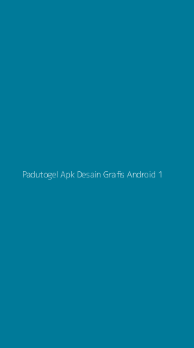 Tampilan Antarmuka Aplikasi Padutogel Apk Desain Grafis Android - 1