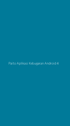 Tampilan Antarmuka Aplikasi Paito Aplikasi Kebugaran Android - 4