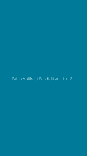 Tampilan Antarmuka Aplikasi Paito Aplikasi Pendidikan Lite - 2