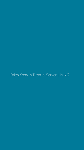 Tampilan Antarmuka Aplikasi Paito Kremlin Tutorial Server Linux - 2