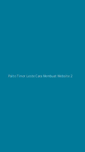 Tampilan Antarmuka Aplikasi Paito Timor Leste Cara Membuat Website - 2