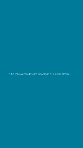 Tampilan Antarmuka Aplikasi Paito Toto Macau 4d Cara Download Apk Game Resmi - 3
