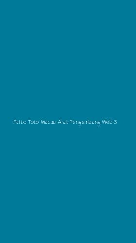Tampilan Antarmuka Aplikasi Paito Toto Macau Alat Pengembang Web - 3