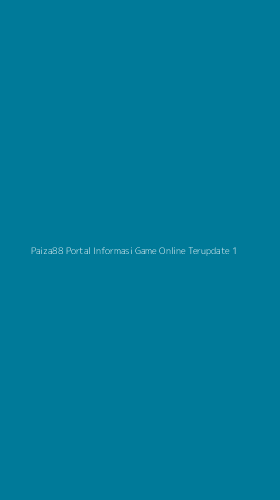Tampilan Antarmuka Aplikasi Paiza88 Portal Informasi Game Online Terupdate - 1