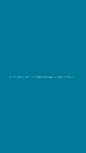 Tampilan Antarmuka Aplikasi Pajero Toto Link Alternatif Download Template Web - 3